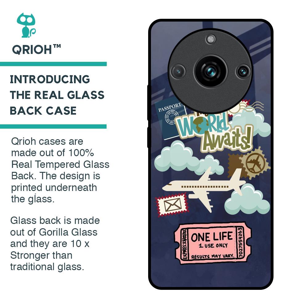 Tour The World Glass Case For Realme 11 Pro Plus 5G