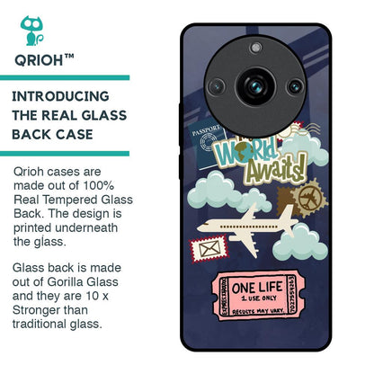 Tour The World Glass Case For Realme 11 Pro Plus 5G