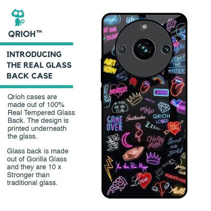 Accept The Mystery Glass Case for Realme 11 Pro Plus 5G