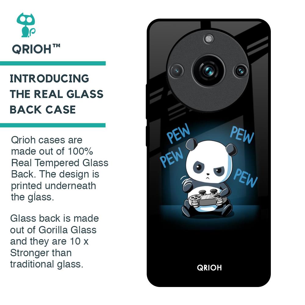 Pew Pew Glass Case for Realme 11 Pro Plus 5G