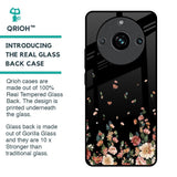 Floating Floral Print Glass Case for Realme 11 Pro Plus 5G