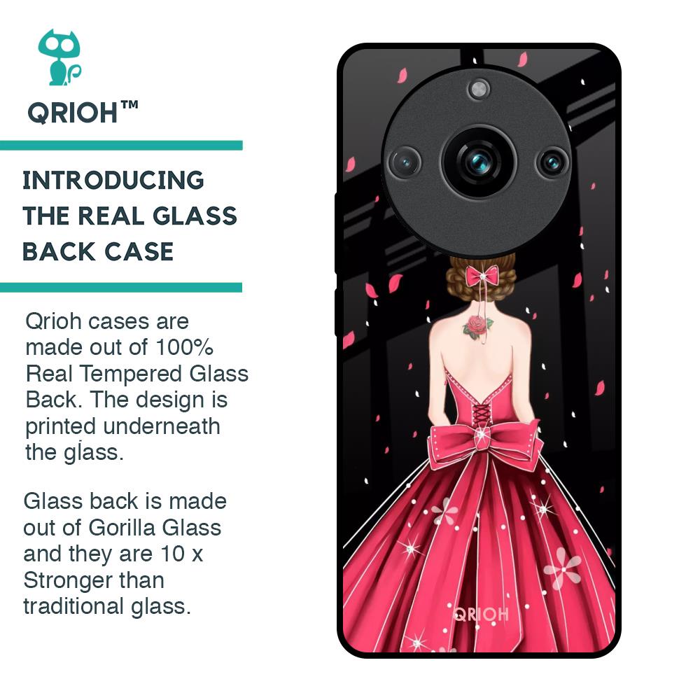 Fashion Princess Glass Case for Realme 11 Pro Plus 5G