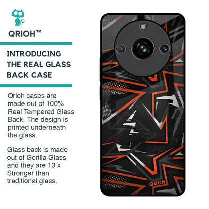 Vector Art Glass Case for Realme 11 Pro Plus 5G