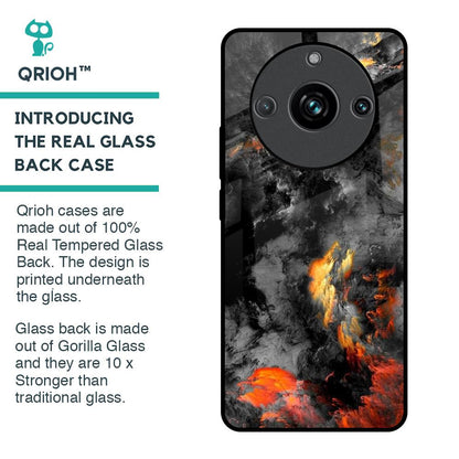 Lava Explode Glass Case for Realme 11 Pro Plus 5G