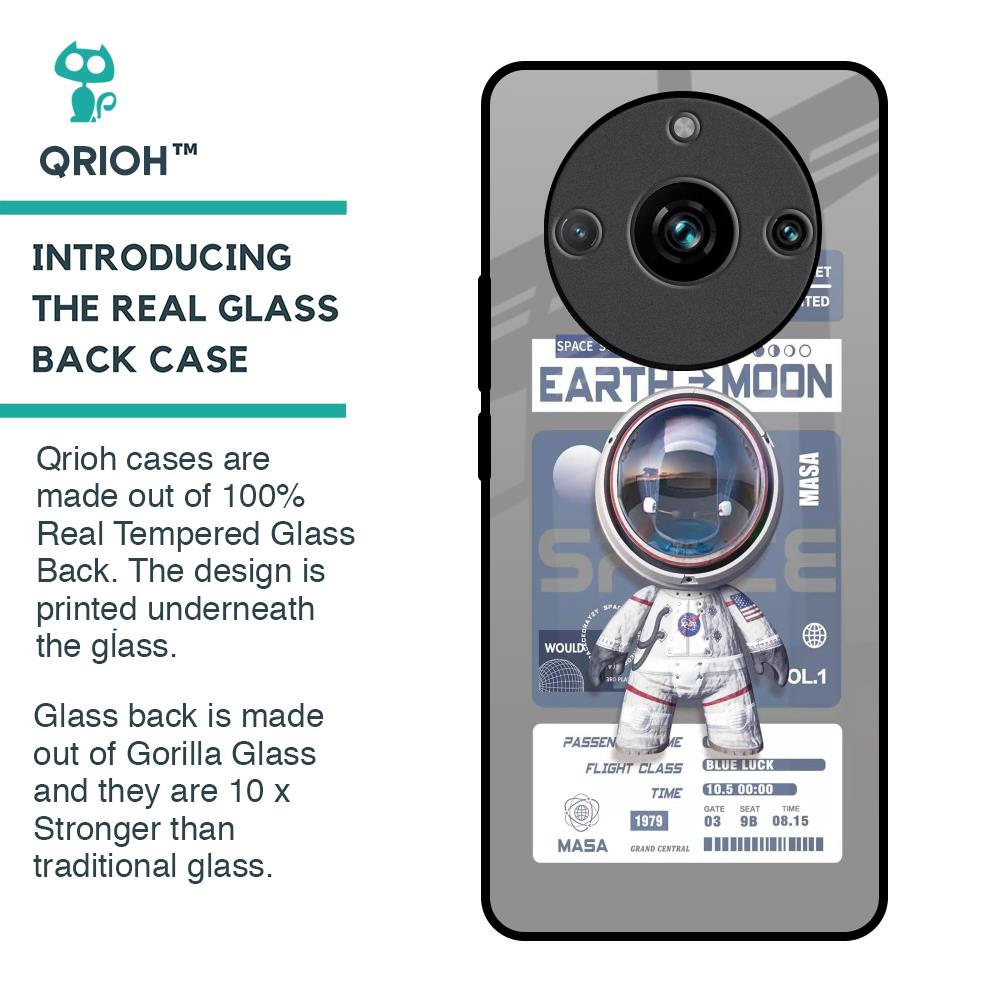 Space Flight Pass Glass Case for Realme 11 Pro Plus 5G