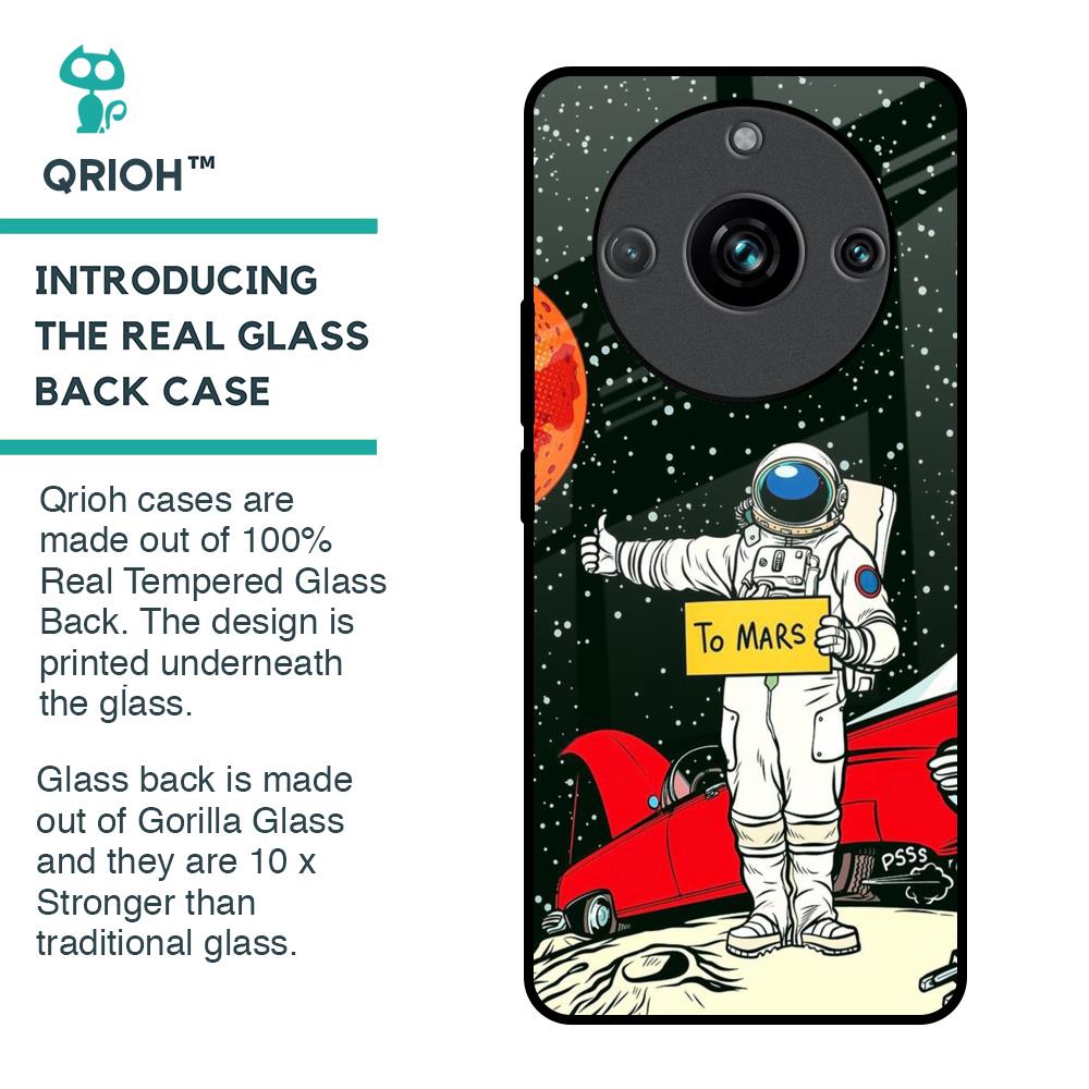 Astronaut on Mars Glass Case for Realme 11 Pro Plus 5G