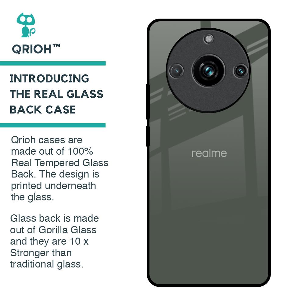 Charcoal Glass Case for Realme 11 Pro Plus 5G