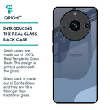 Navy Blue Ombre Glass Case for Realme 11 Pro Plus 5G