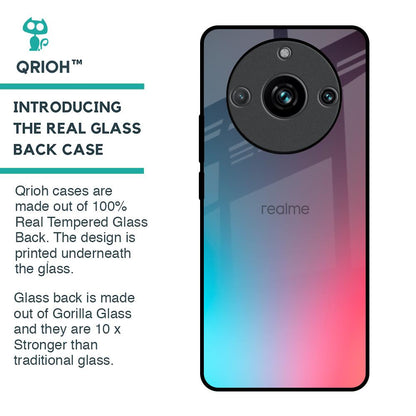 Rainbow Laser Glass Case for Realme 11 Pro Plus 5G