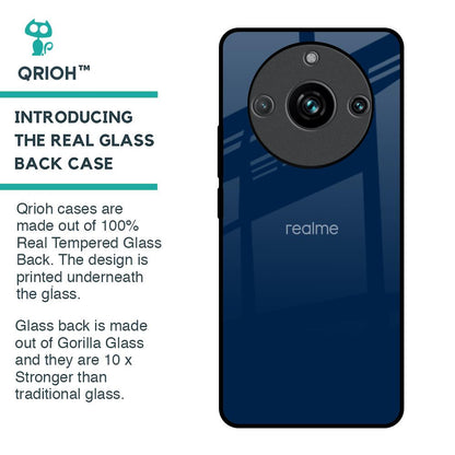 Royal Navy Glass Case for Realme 11 Pro Plus 5G