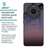 Grey Ombre Glass Case for Realme 11 Pro Plus 5G