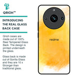 Rustic Orange Glass Case for Realme 11 Pro Plus 5G