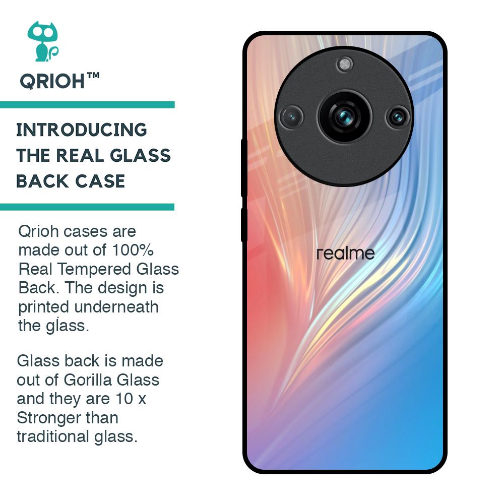 Mystic Aurora Glass Case for Realme 11 Pro Plus 5G