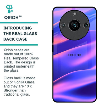 Colorful Dunes Glass Case for Realme 11 Pro Plus 5G