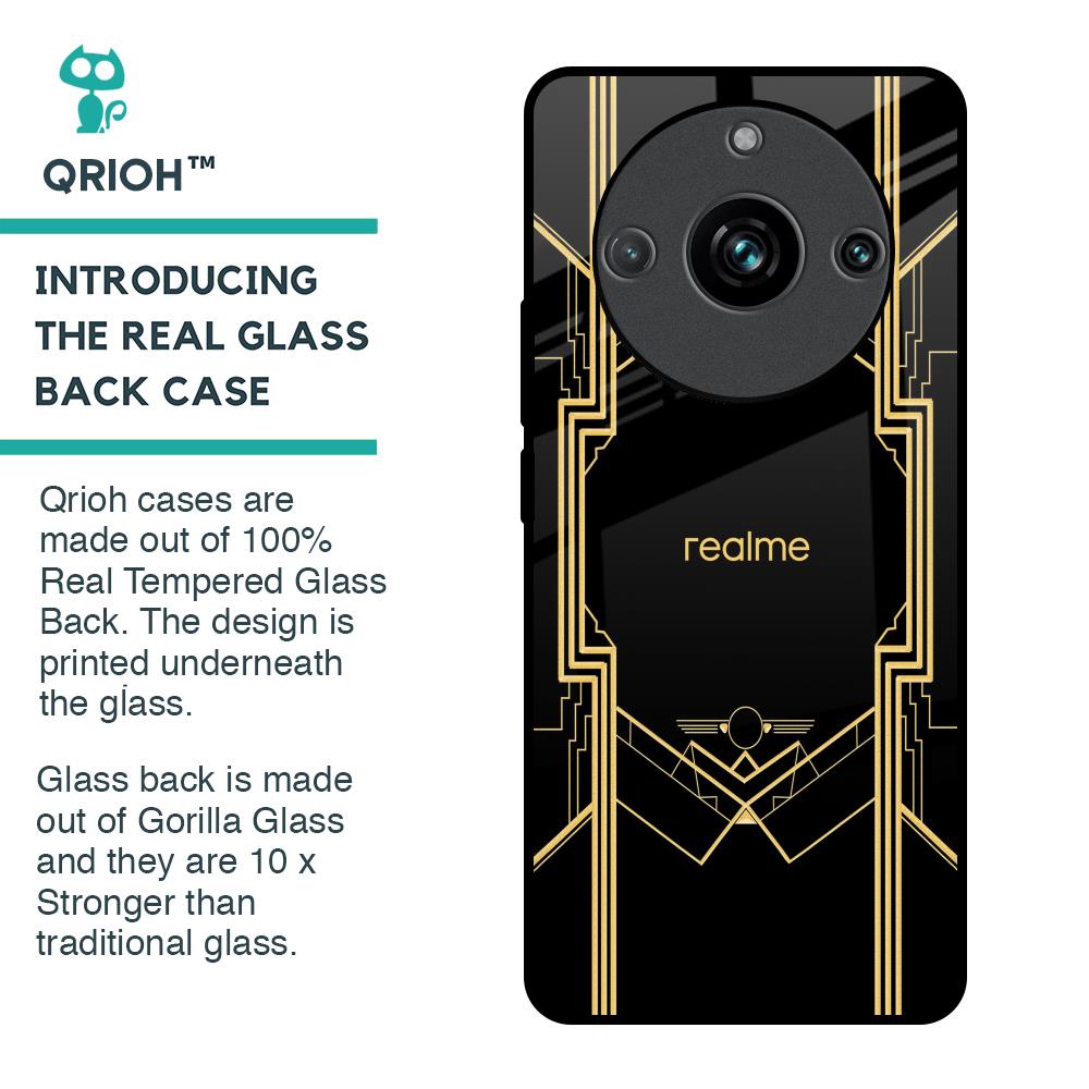 Sacred Logo Glass Case for Realme 11 Pro Plus 5G