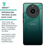 Palm Green Glass Case For Realme 11 Pro Plus 5G