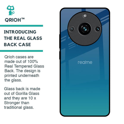 Celestial Blue Glass Case For Realme 11 Pro Plus 5G