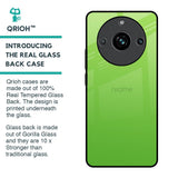 Paradise Green Glass Case For Realme 11 Pro Plus 5G