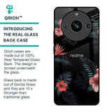 Tropical Art Flower Glass Case for Realme 11 Pro Plus 5G