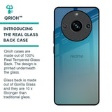 Sea Theme Gradient Glass Case for Realme 11 Pro Plus 5G