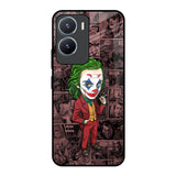 Joker Cartoon Vivo T2x 5G Glass Back Cover Online