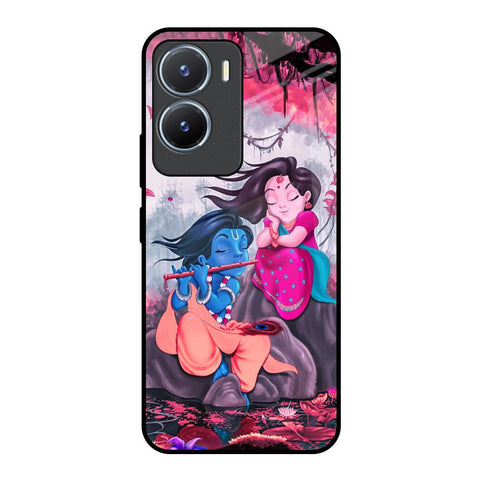 Radha Krishna Art Vivo T2x 5G Glass Back Cover Online