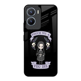 Touch Me & You Die Vivo T2x 5G Glass Back Cover Online