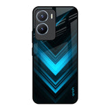 Vertical Blue Arrow Vivo T2x 5G Glass Back Cover Online