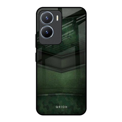 Green Leather Vivo T2x 5G Glass Back Cover Online