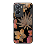 Lines Pattern Flowers Vivo T2x 5G Glass Back Cover Online
