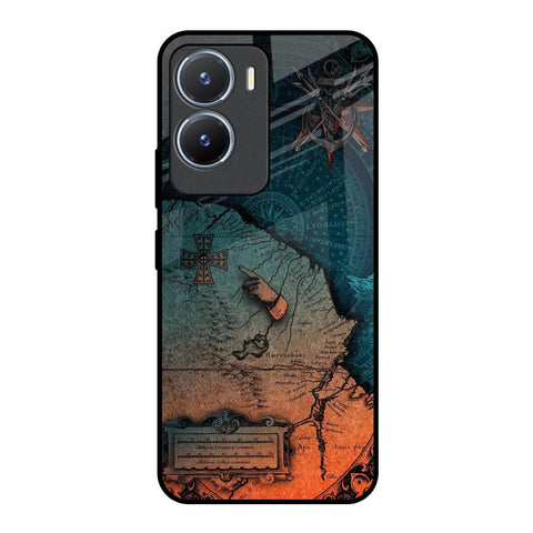 Geographical Map Vivo T2x 5G Glass Back Cover Online