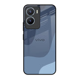 Navy Blue Ombre Vivo T2x 5G Glass Back Cover Online