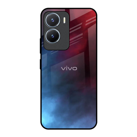 Smokey Watercolor Vivo T2x 5G Glass Back Cover Online