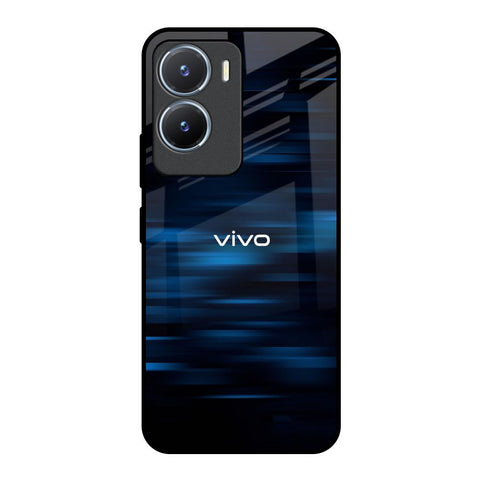 Blue Rough Abstract Vivo T2x 5G Glass Back Cover Online
