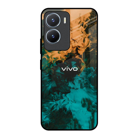 Watercolor Wave Vivo T2x 5G Glass Back Cover Online