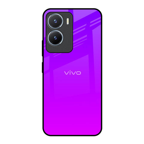 Purple Pink Vivo T2x 5G Glass Back Cover Online