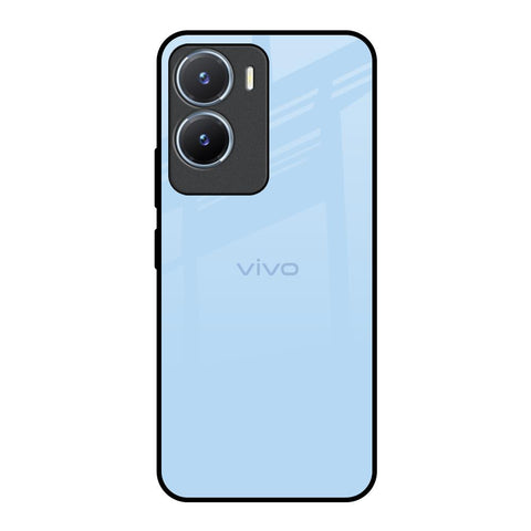 Pastel Sky Blue Vivo T2x 5G Glass Back Cover Online