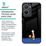 Night Sky Star Glass Case for Vivo T2x 5G
