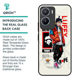 Bape Luffy Glass Case for Vivo T2x 5G