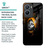 Ombre Krishna Glass Case for Vivo T2x 5G