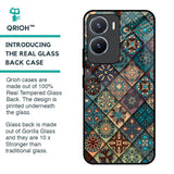 Retro Art Glass Case for Vivo T2x 5G