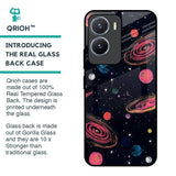 Galaxy In Dream Glass Case For Vivo T2x 5G