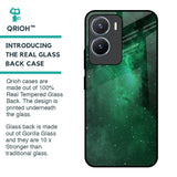 Emerald Firefly Glass Case For Vivo T2x 5G