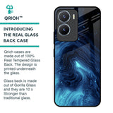 Dazzling Ocean Gradient Glass Case For Vivo T2x 5G