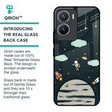 Astronaut Dream Glass Case For Vivo T2x 5G