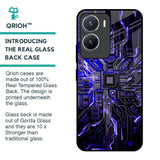 Techno Color Pattern Glass Case For Vivo T2x 5G