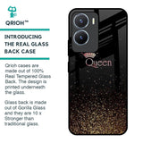 I Am The Queen Glass Case for Vivo T2x 5G