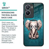 Adorable Baby Elephant Glass Case For Vivo T2x 5G