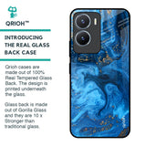 Gold Sprinkle Glass Case for Vivo T2x 5G
