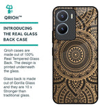 Luxury Mandala Glass Case for Vivo T2x 5G